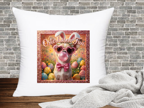 Osterhasen-Fun - Kissenhülle Ostern