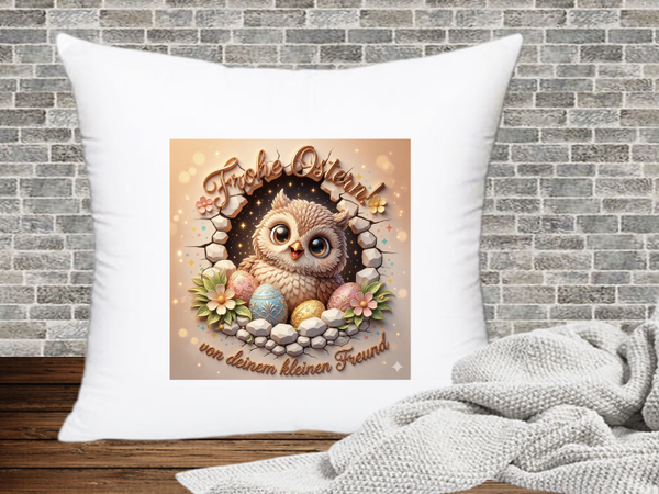 Frohe Ostern! Von deinem kleinen Freund - Kissenhülle Ostern