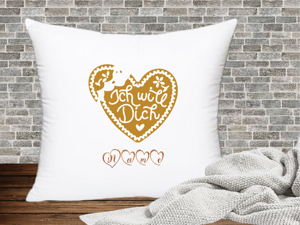 Ich will Dich - Lebkuchenherz