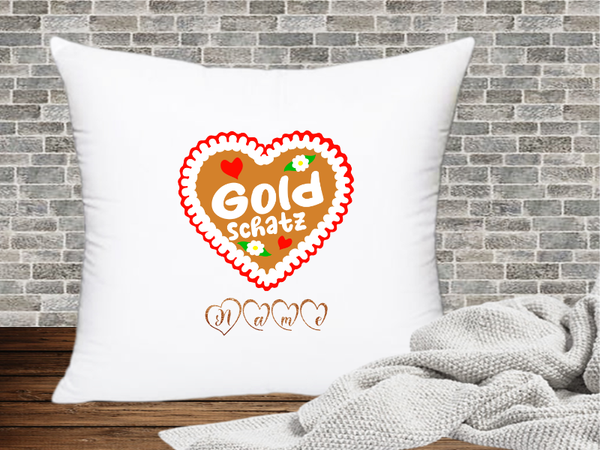 Gold Schatz - Lebkuchenherz