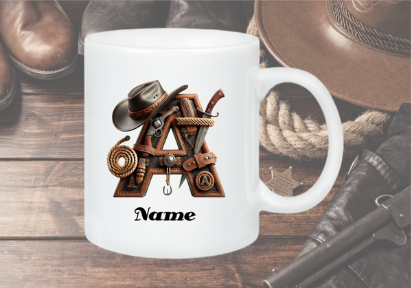 Buchstabe A - Cowboy