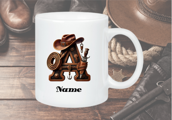 Buchstabe A - Cowboy