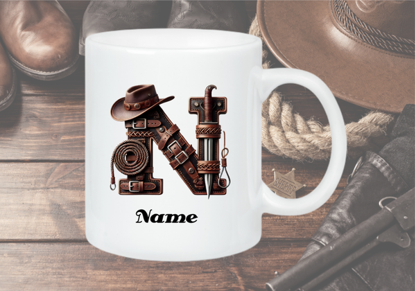 Buchstabe N - Cowboy