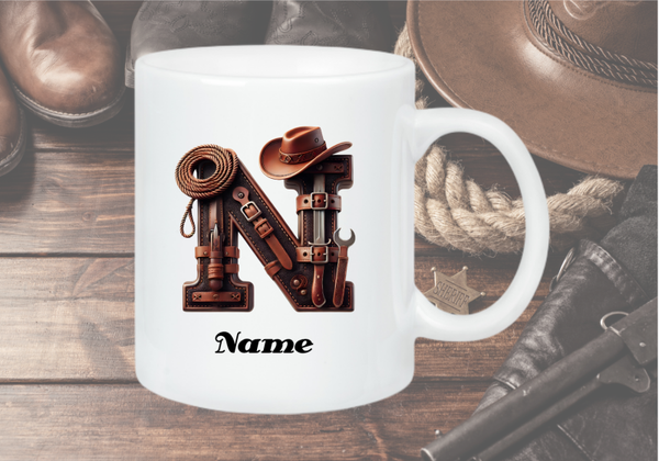 Buchstabe N - Cowboy