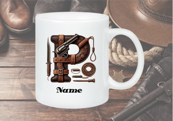Buchstabe P - Cowboy