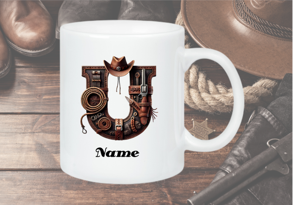 Buchstabe U - Cowboy