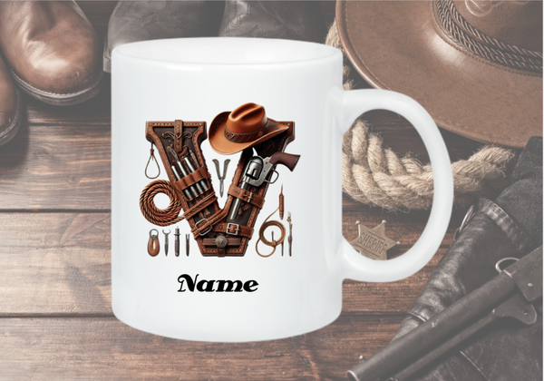 Buchstabe V - Cowboy