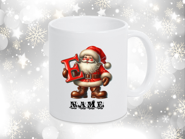 Buchstabe E - Santa Weihnachten