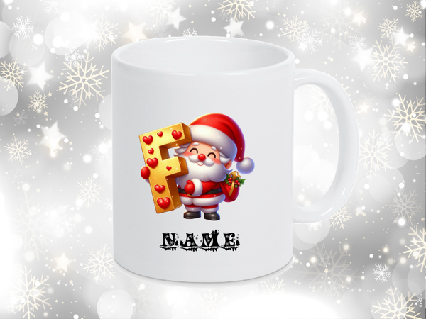 Buchstabe F - Santa Weihnachten