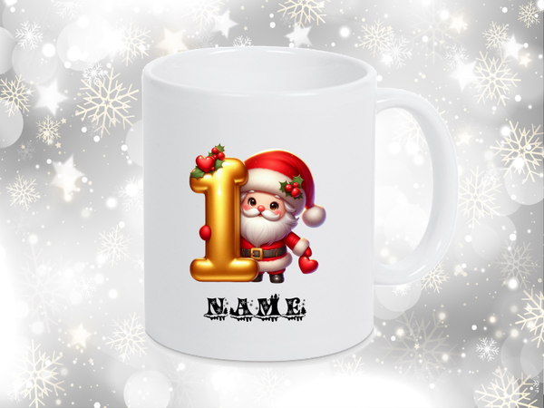 Buchstabe I - Santa Weihnachten