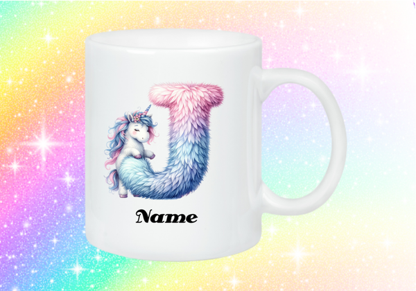 Buchstabe J - Einhorn