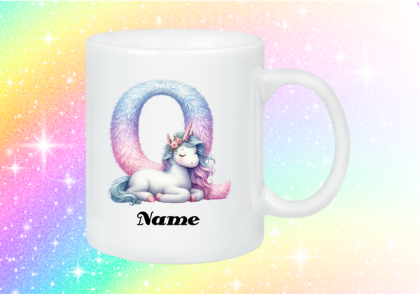 Buchstabe Q - Einhorn