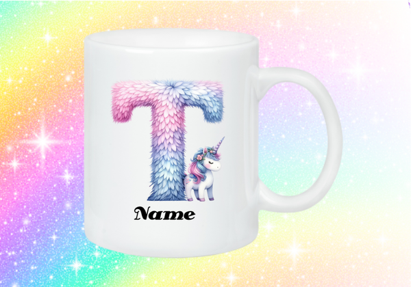 Buchstabe T - Einhorn