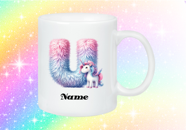 Buchstabe U - Einhorn