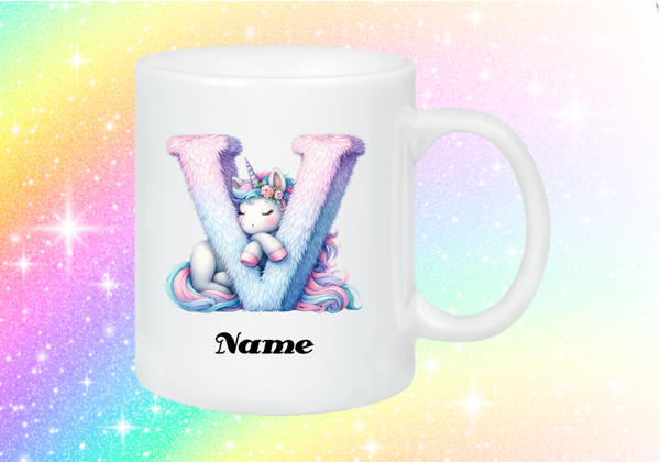 Buchstabe V - Einhorn
