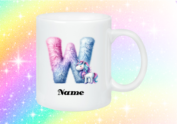 Buchstabe W - Einhorn