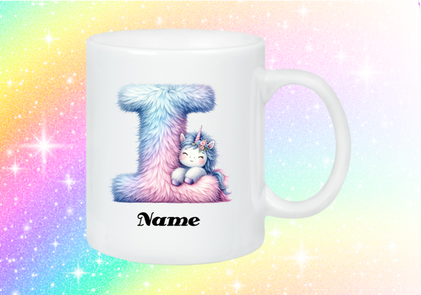 Buchstabe I - Einhorn