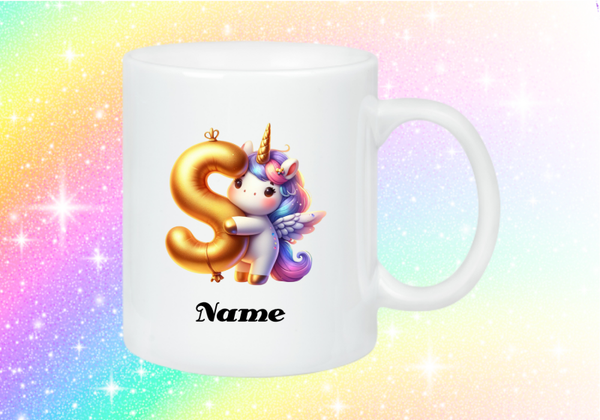 Buchstabe S - Einhorn