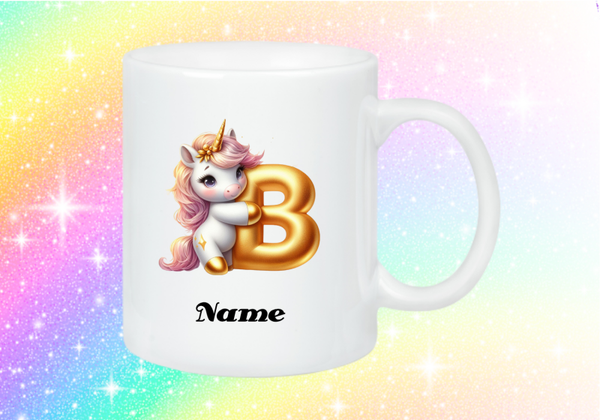 Buchstabe B - Einhorn