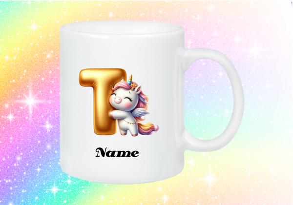 Buchstabe T - Einhorn