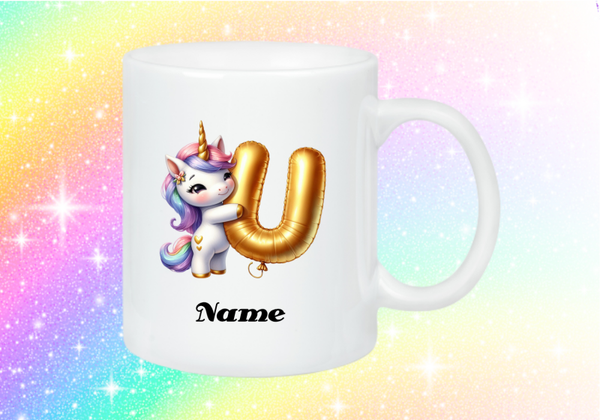 Buchstabe U - Einhorn