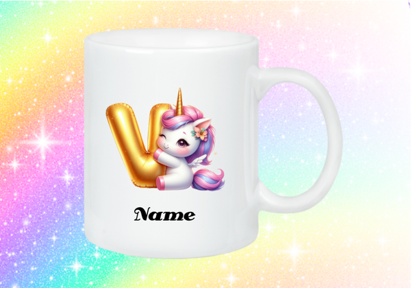 Buchstabe V - Einhorn