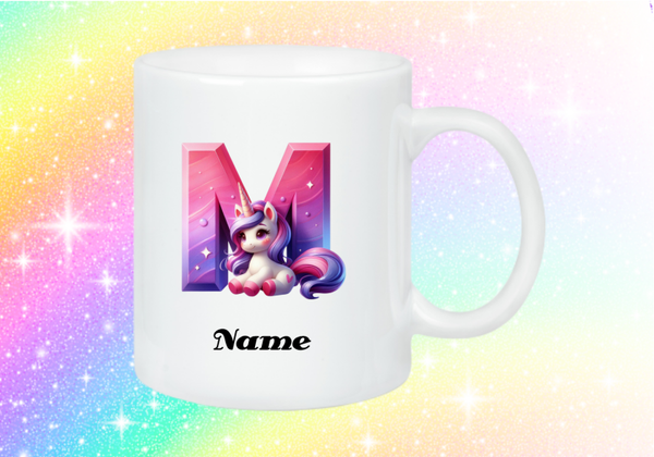 Buchstabe M - Einhorn