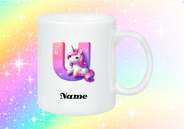 Buchstabe U - Einhorn