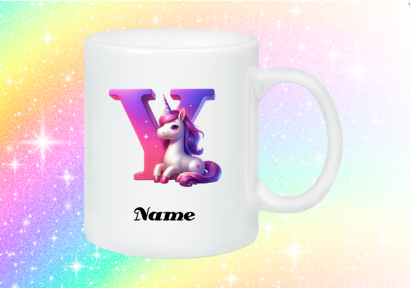 Buchstabe Y - Einhorn