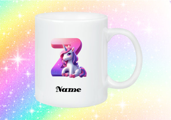 Buchstabe Z - Einhorn