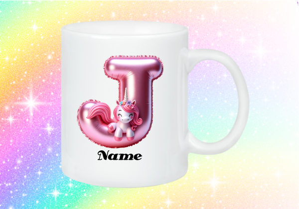 Buchstabe J - Einhorn