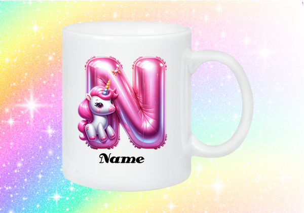 Buchstabe N - Einhorn