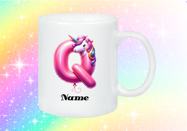 Buchstabe Q - Einhorn