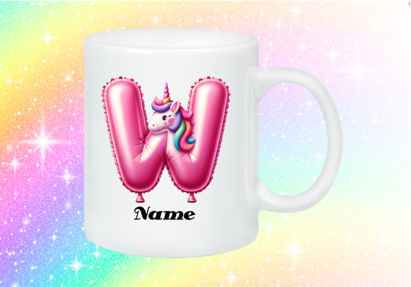 Buchstabe W - Einhorn