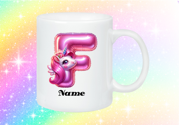Buchstabe F - Einhorn