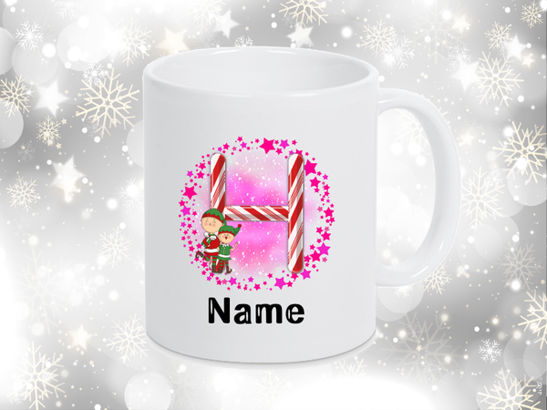 Buchstabe H - Candy Weihnachten