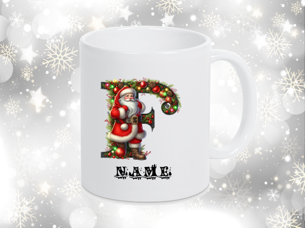Buchstabe F - Santa Weihnachten