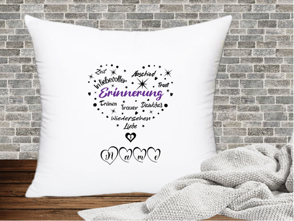 Erinnerung - Herz aus Worten