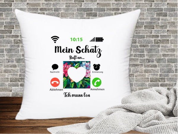 Mein SchatzRuft an… Ich muss los - Schatz