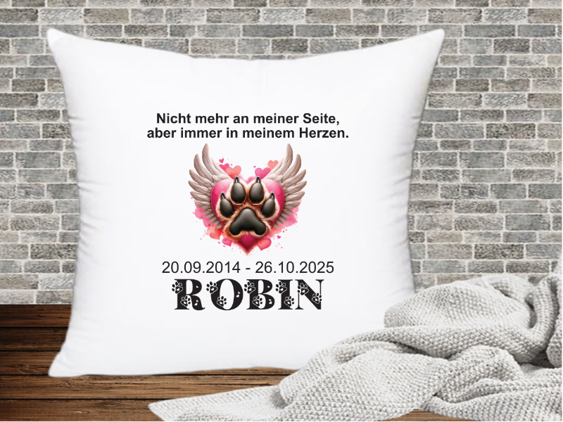 Nicht mehr an meiner Seite, aber immer in meinem Herzen - Trauer Hund