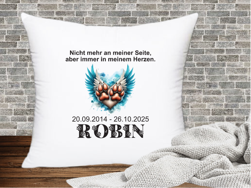 Nicht mehr an meiner Seite. aber immer in meinem Herzen. Trauer Hund