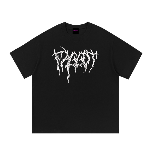 Faggot Metal Font Unisex 100% Cotton T-Shirt