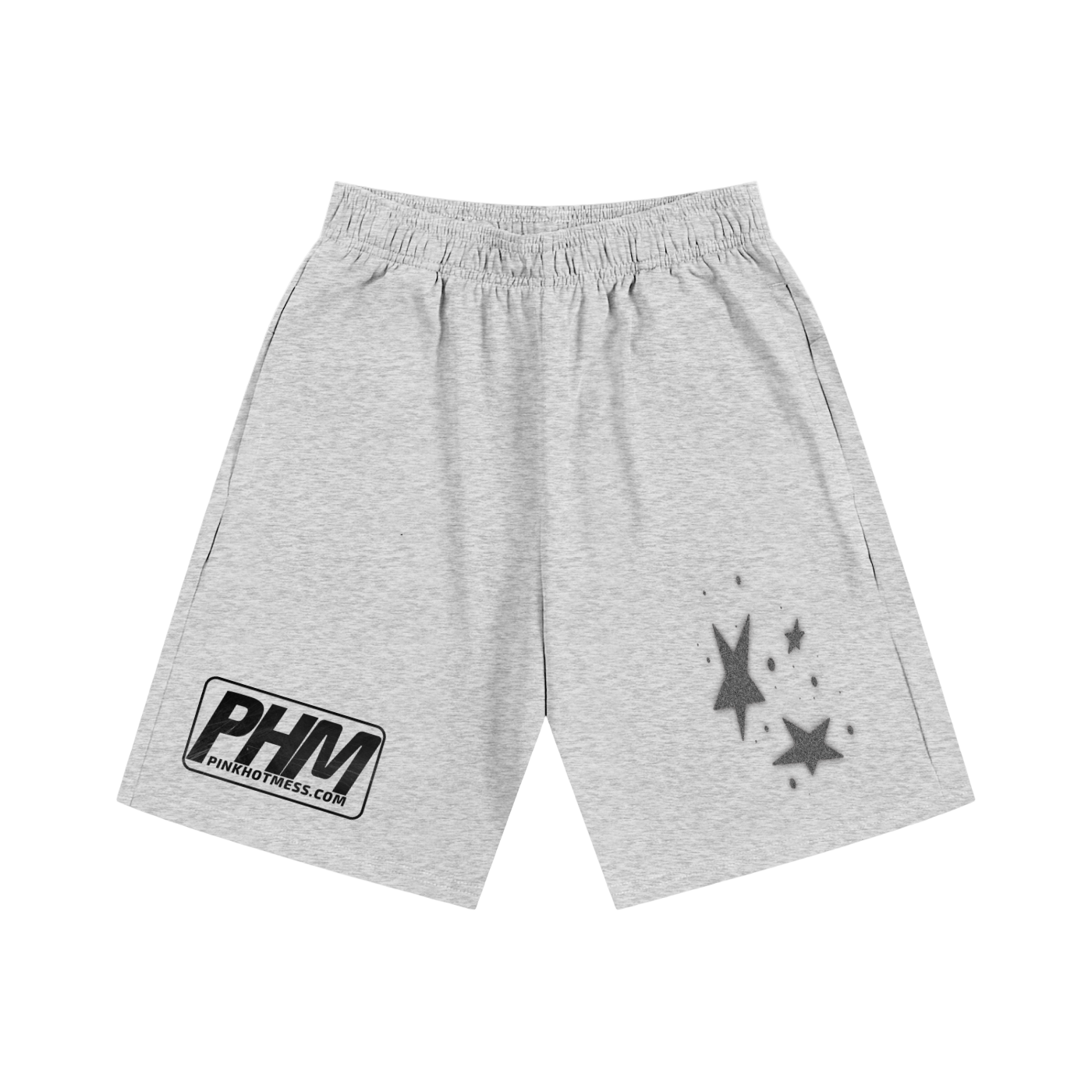Revamped PHM Logo Men's 100% Cotton Drawstring Shorts