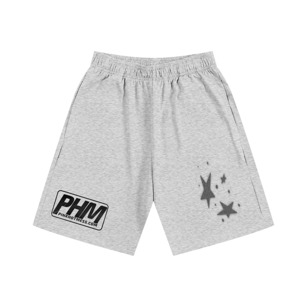 Revamped PHM Logo Men's 100% Cotton Drawstring Shorts