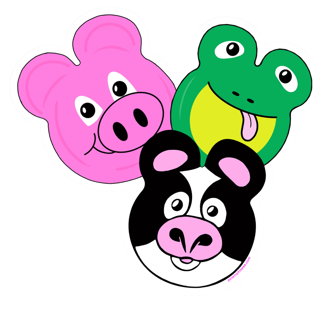 ZooPals Die Cut Sticker