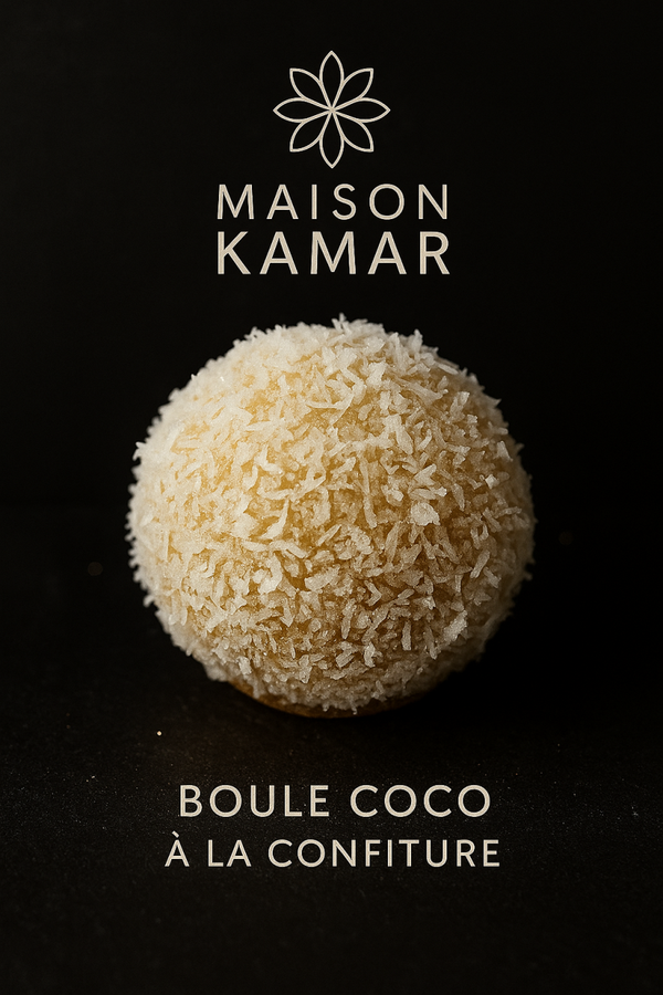 Boule coco à la confiture