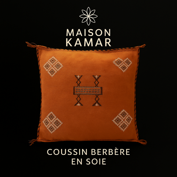 Coussin en soie