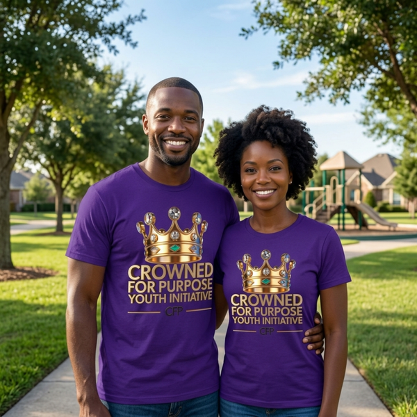 Crowned For Purpose Royal Purple T-Shirt