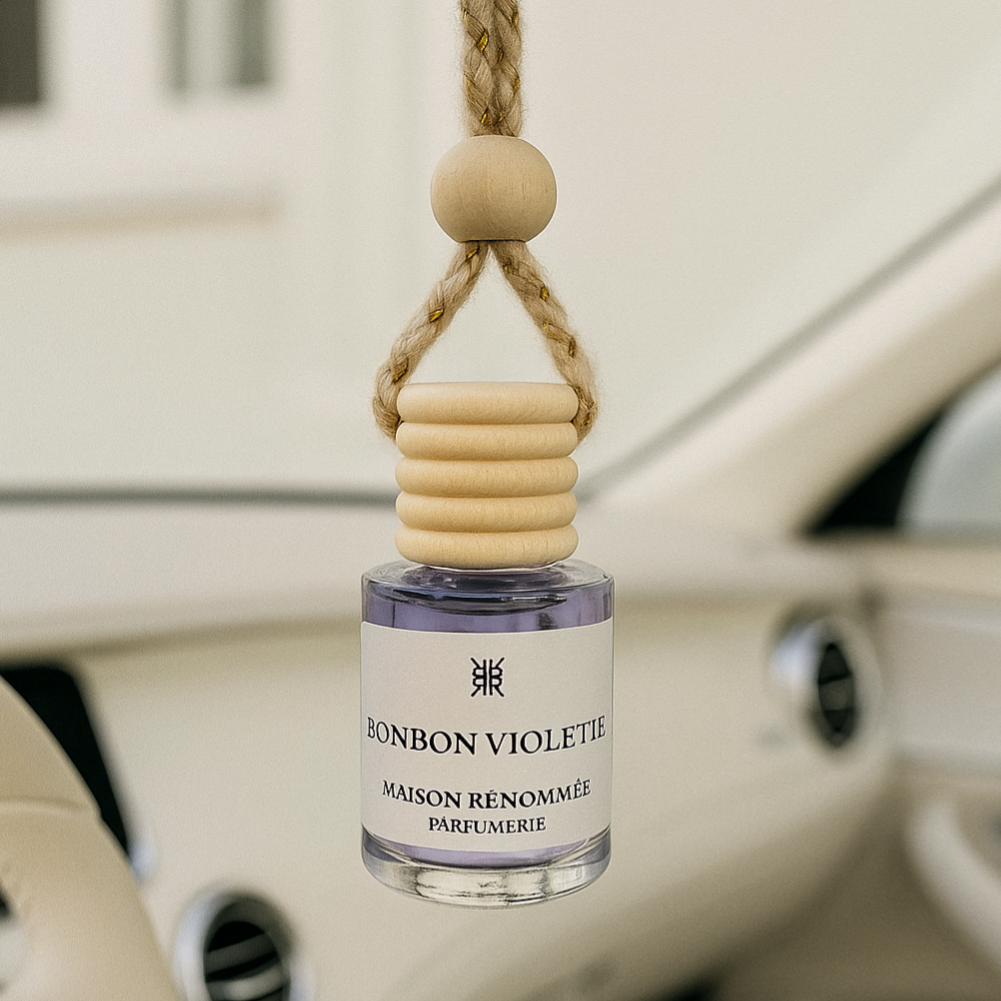 Bonbon Violette - Parfum Voiture - Maison Renommée