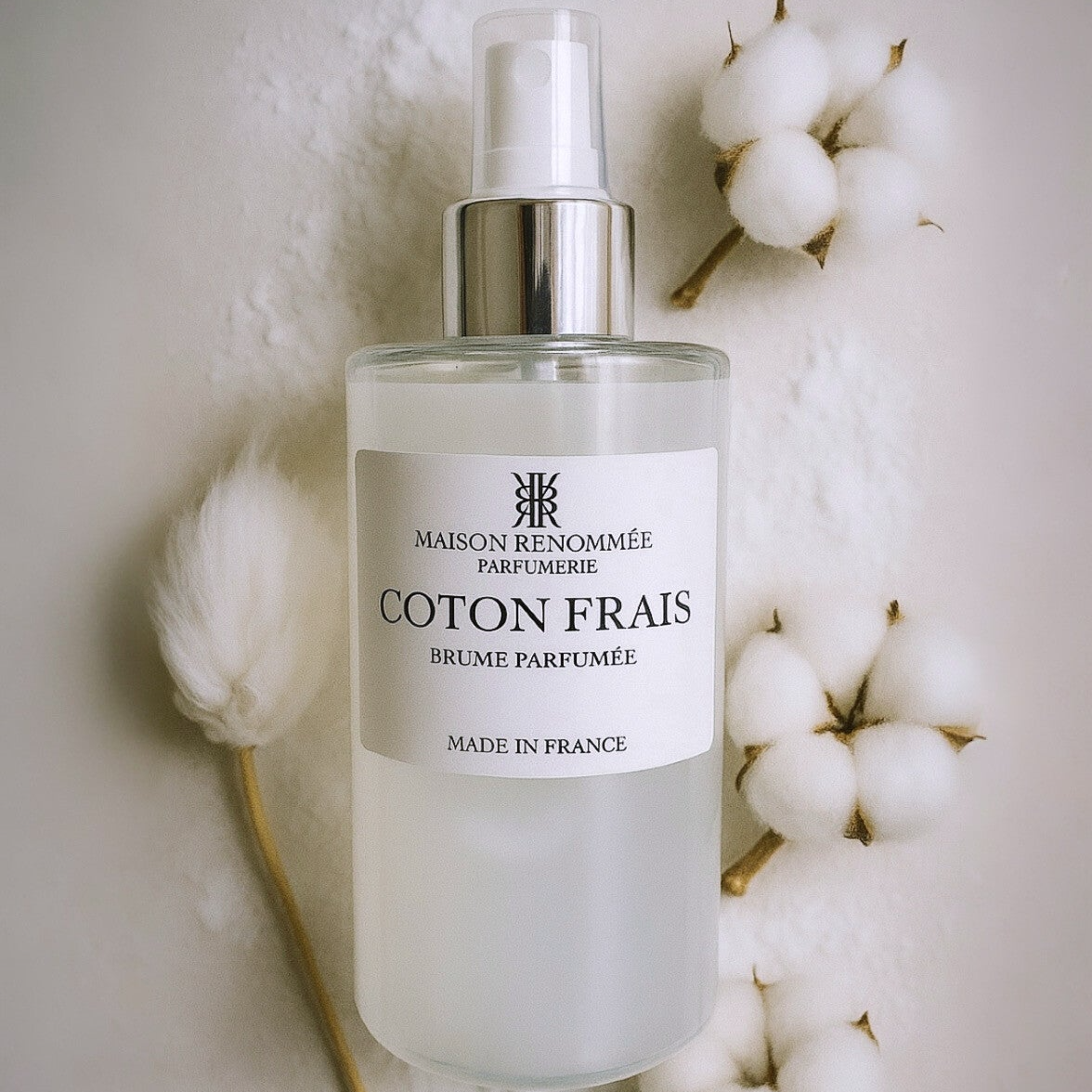 Spray d'intérieur & textile - Coton Frais - Maison Renommée